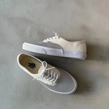 MIN-NANO x Vans Authentic '화이트/실버'