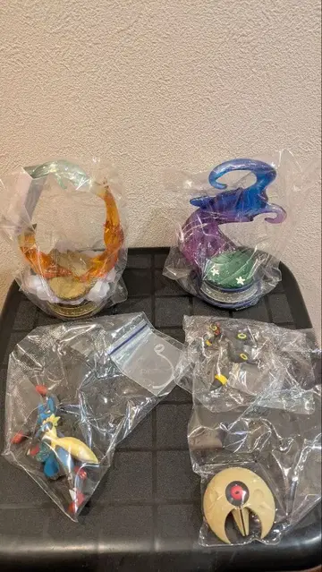 흔들리는 포켓몬의 한때 메가 루카리오 블래키&루나토