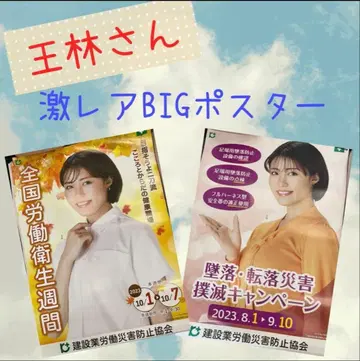 오우링 2장 세트 초레어 업계 포스터 캠페인 포스터 새상품 새상품급