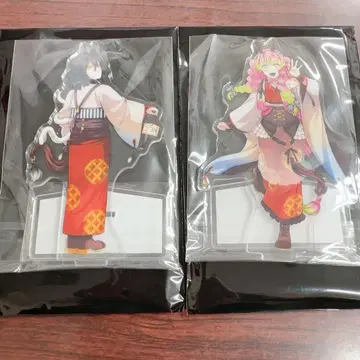 귀멸의 칼날 말띠 아크릴 스탠드 이구로 오바나이 칸로지 미츠리