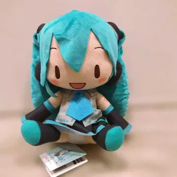 하츠네 미쿠 후와푸치 L 봉제 인형 designed by 미츠키 요카