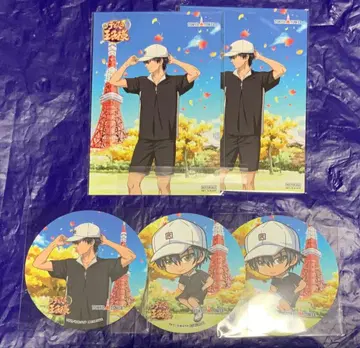 테니스의 왕자님 도쿄 타워 특전 엽서 코스터 에치젠 료마