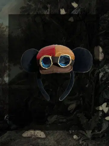 도쿄디즈니씨 23주년 머리띠 미키 스팀펑크