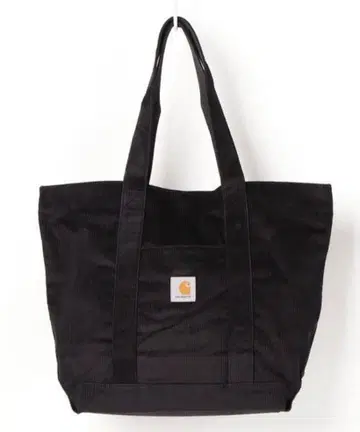Carhartt 블랙 코듀로이 토트백