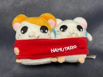 하무타로 리본짱 페어 봉제 인형