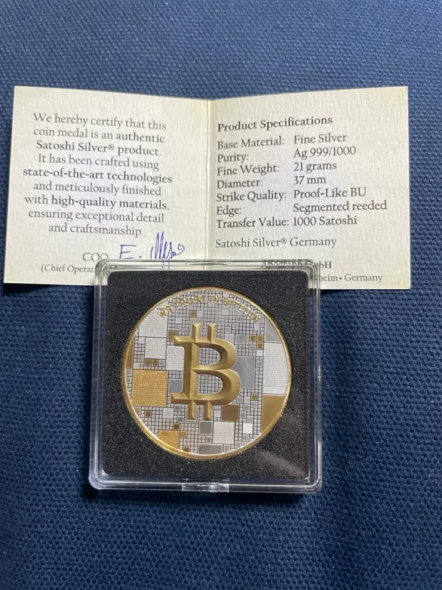 Satoshi Silver 비트코인 은화 1000 Satoshi | 브랜드 중고거래 플랫폼, 번개장터