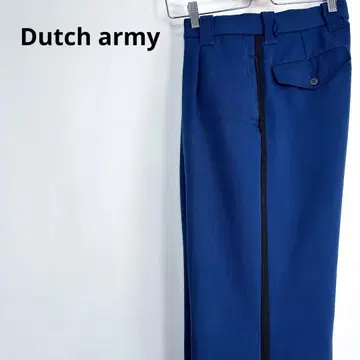 네덜란드군 사이드 라인 팬츠 슬랙스 유로 밀리터리 S61
