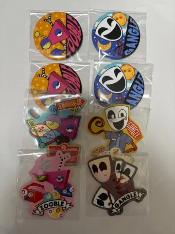 Zooble Gangle 어메이징 디지털 서커스 캔뱃지