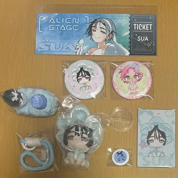 에이리언 스테이지 에이스테 스아 캔뱃지 피규어 BABY SUA