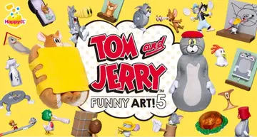 Happy 복권 TOM and JERRY FUNNY ART!5