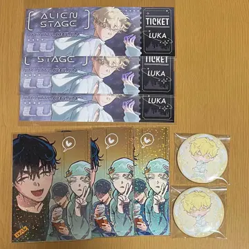 ALIEN STAGE LUKA 에이리언 스테이지 루카 캔뱃지 특전