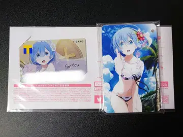 T카드 리제로 렘 카드 케이스 세트