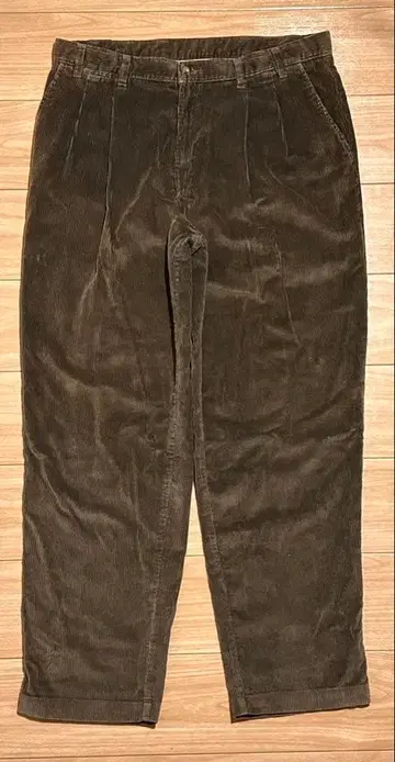 90s USED CRAFT&BARROW 오버 사이즈 코듀로이 팬츠