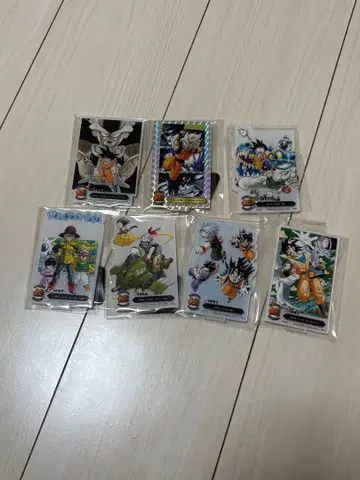 제일복권 드래곤볼 F상 ACLLECT 아크렉트 묶음 판매 7종