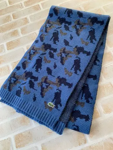 LACOSTE 카모플라쥬 머플러
