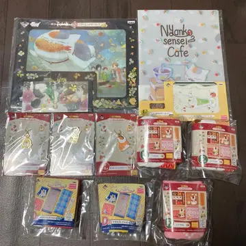 나츠메 우인장 제일복권 파일, 키링, 타월 세트