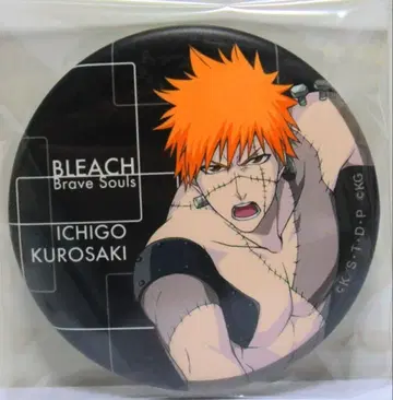 BLEACH Brave Souls 브레솔 매트 캔뱃지 쿠로사키 이치고