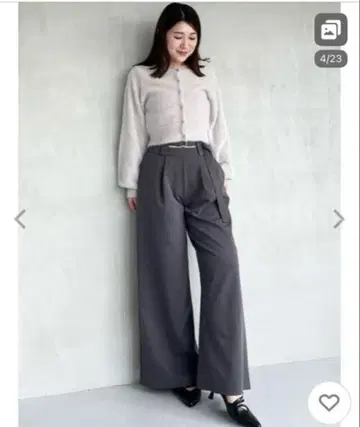 머큐리 듀오 더블 허리 벨트 팬츠