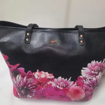 Rady 꽃무늬 토트백 블랙