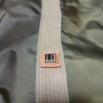 dunhill 카키색 보스턴 백