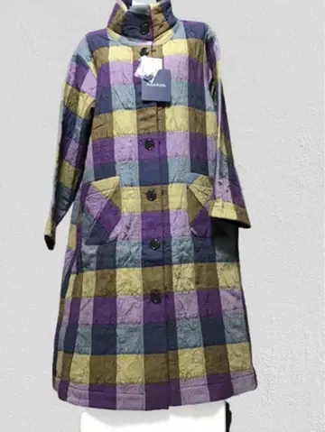 [미사용 새상품 택 포함] 사토 섬유 FUGA FUGA 리버서블 코트