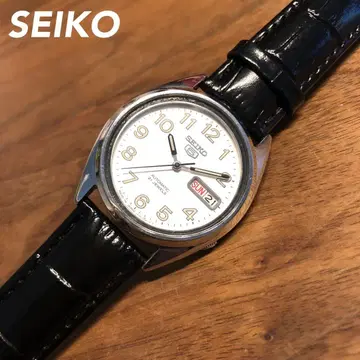 [ SEIKO ] SEIKO5 자동 와인딩 세이코 파이브 아라비아 실버