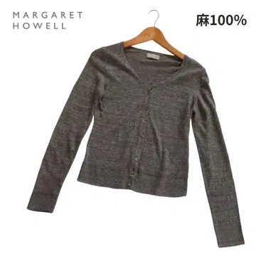 마가렛호웰 린넨 가디건 린넨 100% 얇은 소재 여성용 린넨