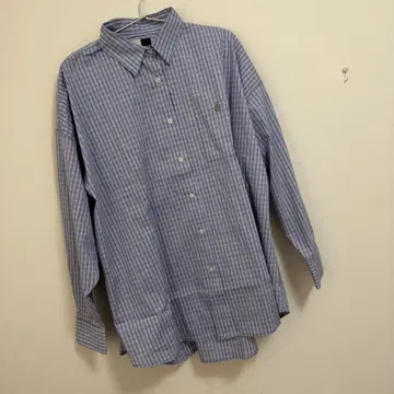 MARY QUANT x PUBLUX/마리콴트 로고 자수 빅 셔츠