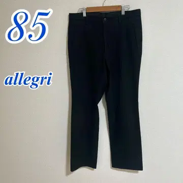 allegri 알레그리 블랙 스트레이트 롱팬츠 85