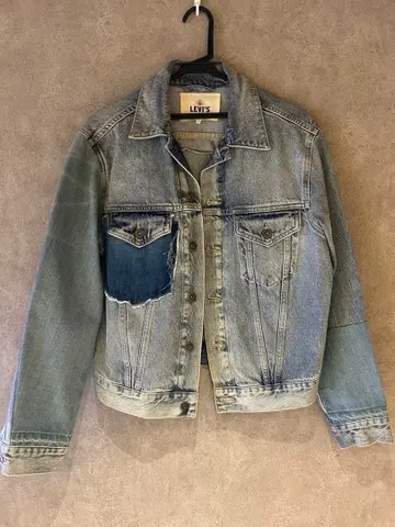 LEVI'S 패치워크 데님 자켓 S