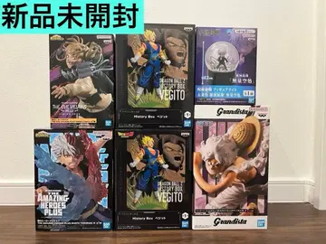 최신 인형뽑기 경품 피규어 묶음 판매 드래곤볼 외 6점 세트