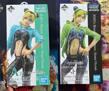 제일복권 죠죠의 기묘한 모험 스톤 오션 쿠죠 죠린 피규어 2종