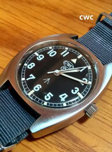 cwc 브로드 애로우 영국군 밀리터리 6645-99 수동 와인딩 손목시계