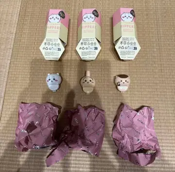 HIPPERS 히퍼스 토끼 치이카와 밤만쥬 3개 세트