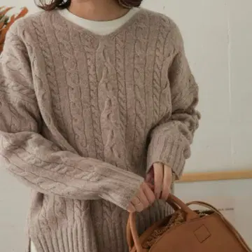 URBAN RESEARCH DOORS 해밀턴 울 니트