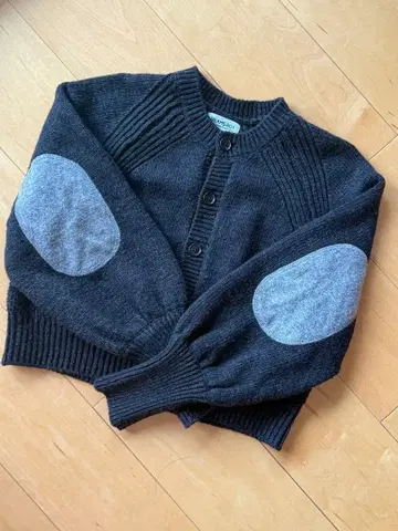 BEAMS BOY 단장 울 니트 가디건