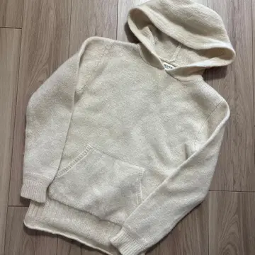 BEAMS BOY 빔즈 보이 니트 후드티 울