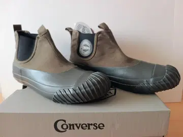 미사용 Converse 빅 C FG 사이드 고어 RB HI 다크 모스