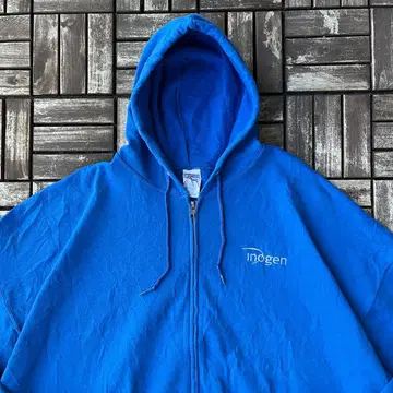 JERZEES inogen 후드 부착 집업 맨투맨 3XL 기업 로고