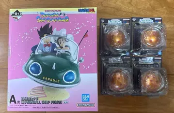 제일복권 드래곤볼 스냅 피규어 손오공&치치 사성구 스트랩