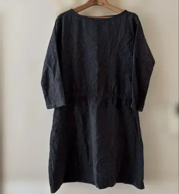 fog linen work 데님풍 울린넨 원피스 튜닉