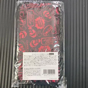 애시드 블랙 체리 여권 케이스 미개봉 새상품
