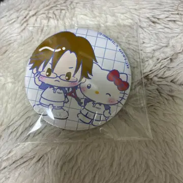 테니스의 왕자님 테즈카 쿠니미츠 캔뱃지 산리오 콜라보 키티