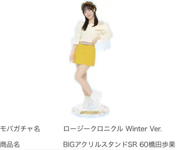 모바가챠 로지 크로니클 하시타 아유카 BIG 아크릴 스탠드