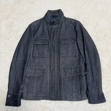 [ 레어 ] 휴고보스 M65 스탠드 자켓 2XL 드로우 코드