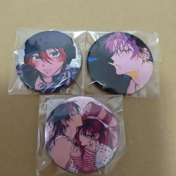 PUNKS TRIANGLE 캔뱃지 3개 세트 BL 오키타 유호 판트라