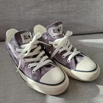CONVERSE ALL STAR 퍼플 계열 스니커즈 23.5cm