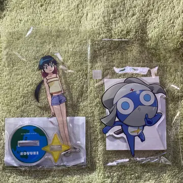 개구리 중사 케로로 초공명전 아크릴 스탠드 도롱뇽 병장 히가시타니 코유키