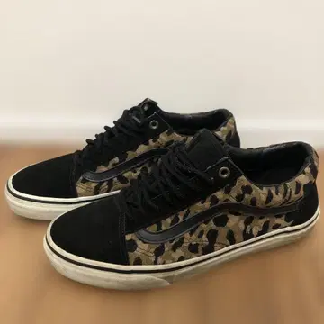 VANS 레오파드 무늬 스니커즈