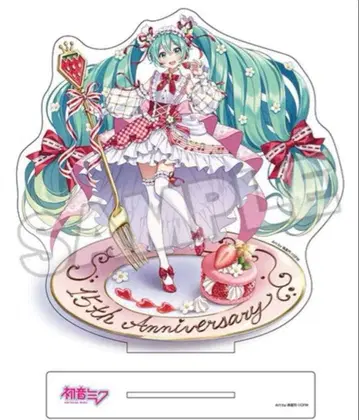 하츠네 미쿠 15th 딸기 미쿠 15주년 기념 아크릴 스탠드